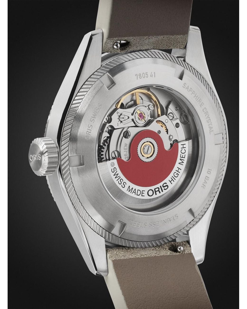 Oris Black Propilot Date Automatic Stainless Steel Watch, Ref. 01 733 7805 4163-07 6 20 15Lc for men