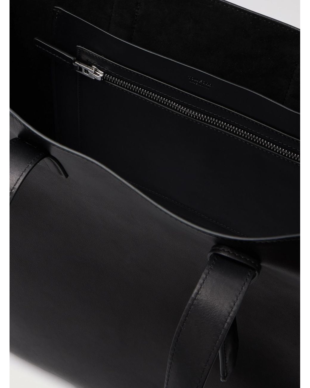 Tom Ford Black Leather Tote Bag for men