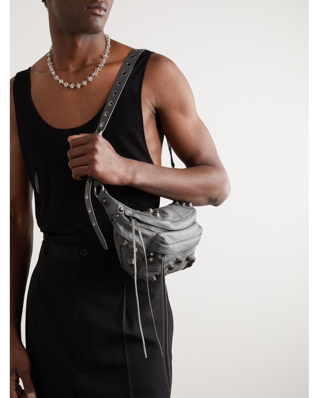 Balenciaga chain belt best sale bag