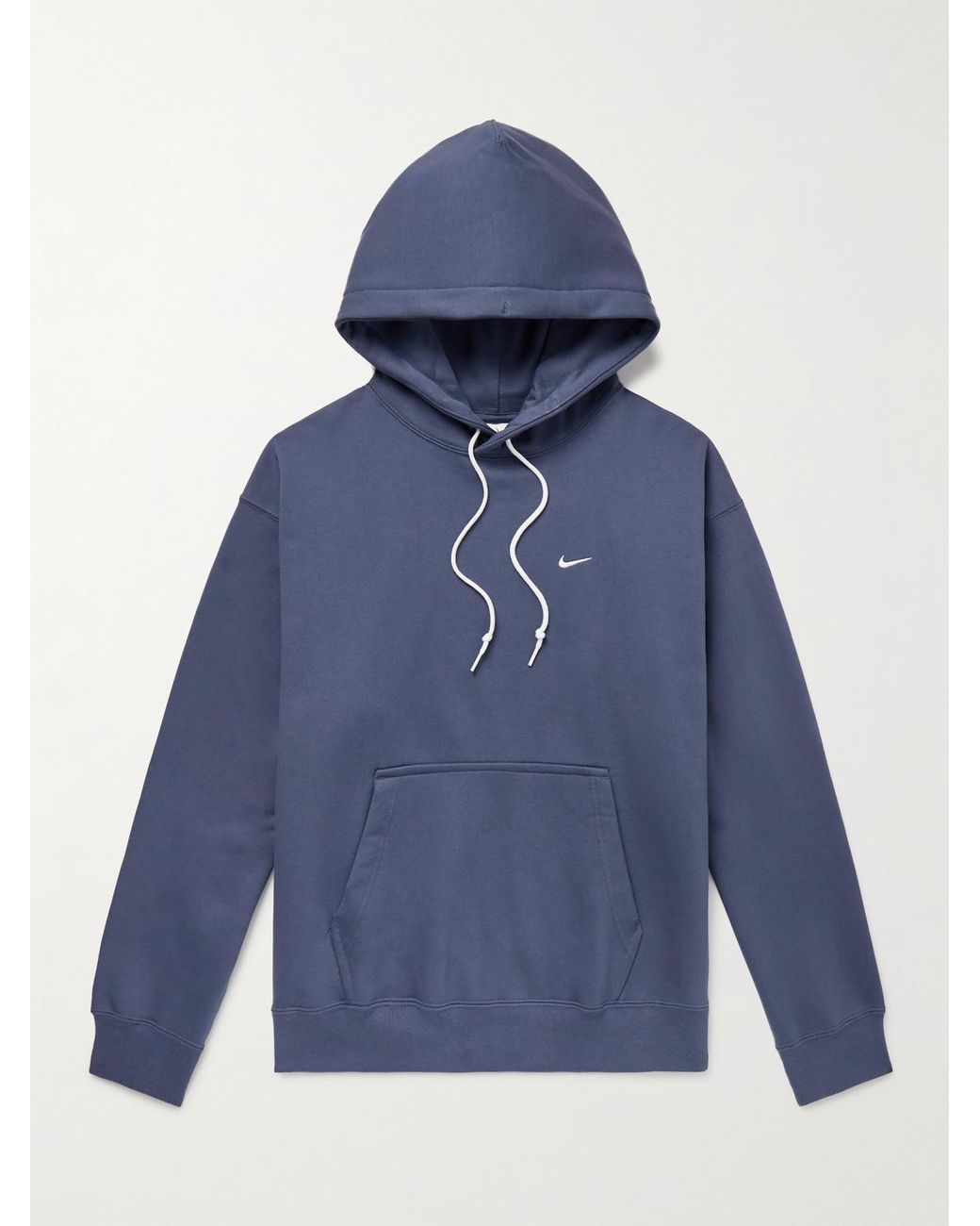 Nike pullover hoodie with embroidered logo in grey hotsell