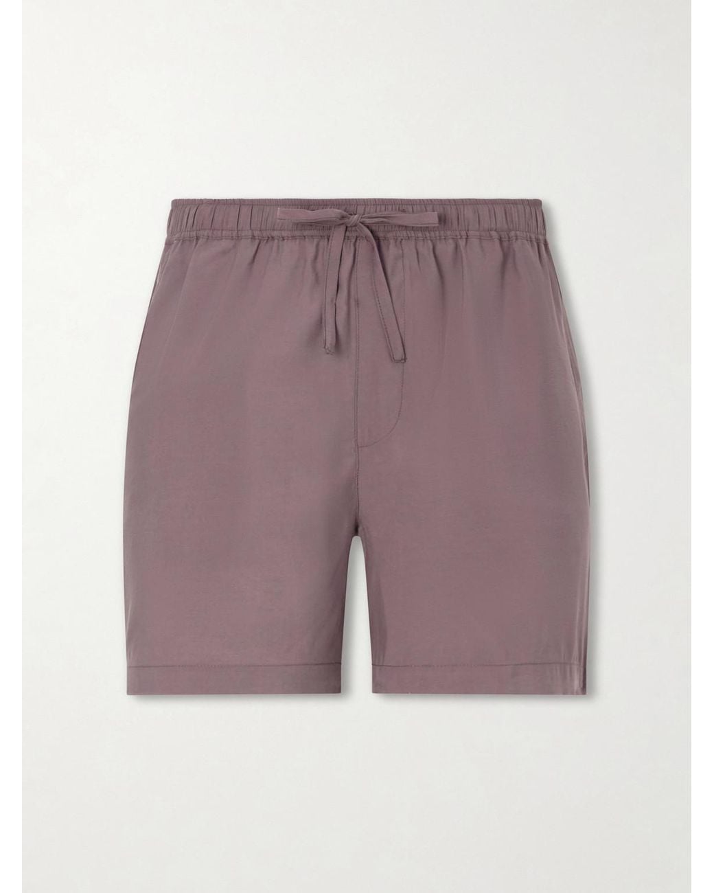 FRAME Purple Summer Boxer Straight-Leg Shell Shorts for men