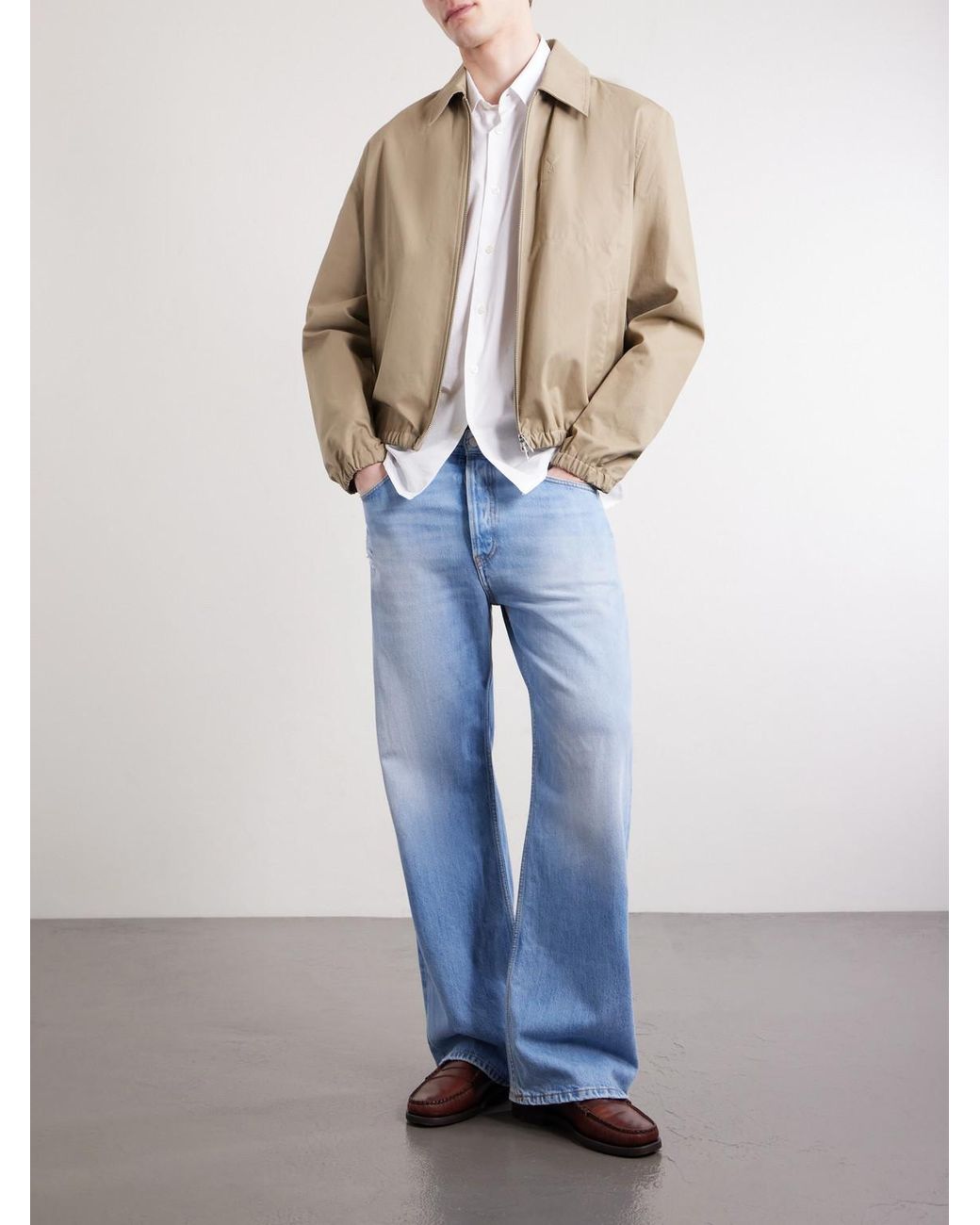 Altea White Cotton-poplin Shirt for men