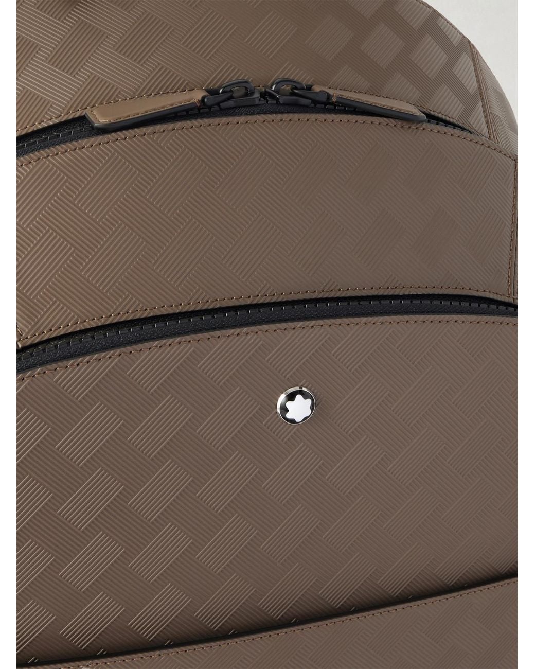 Montblanc Brown Extreme 3.0 Large Textured-Leather Backpack for men