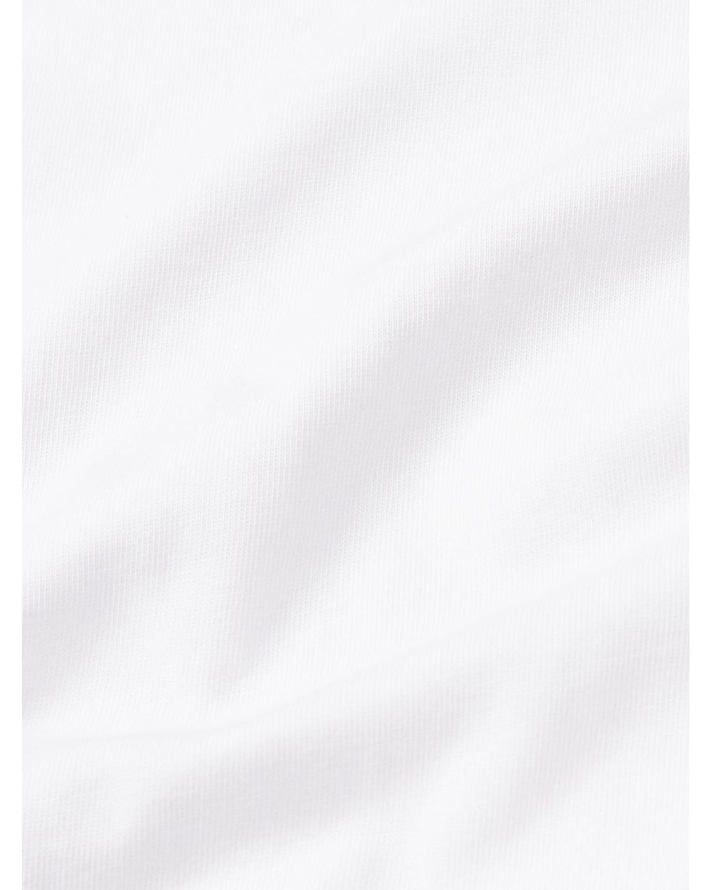 Gabriela Hearst White Bandeira Recycled Cotton-Jersey T-Shirt for men