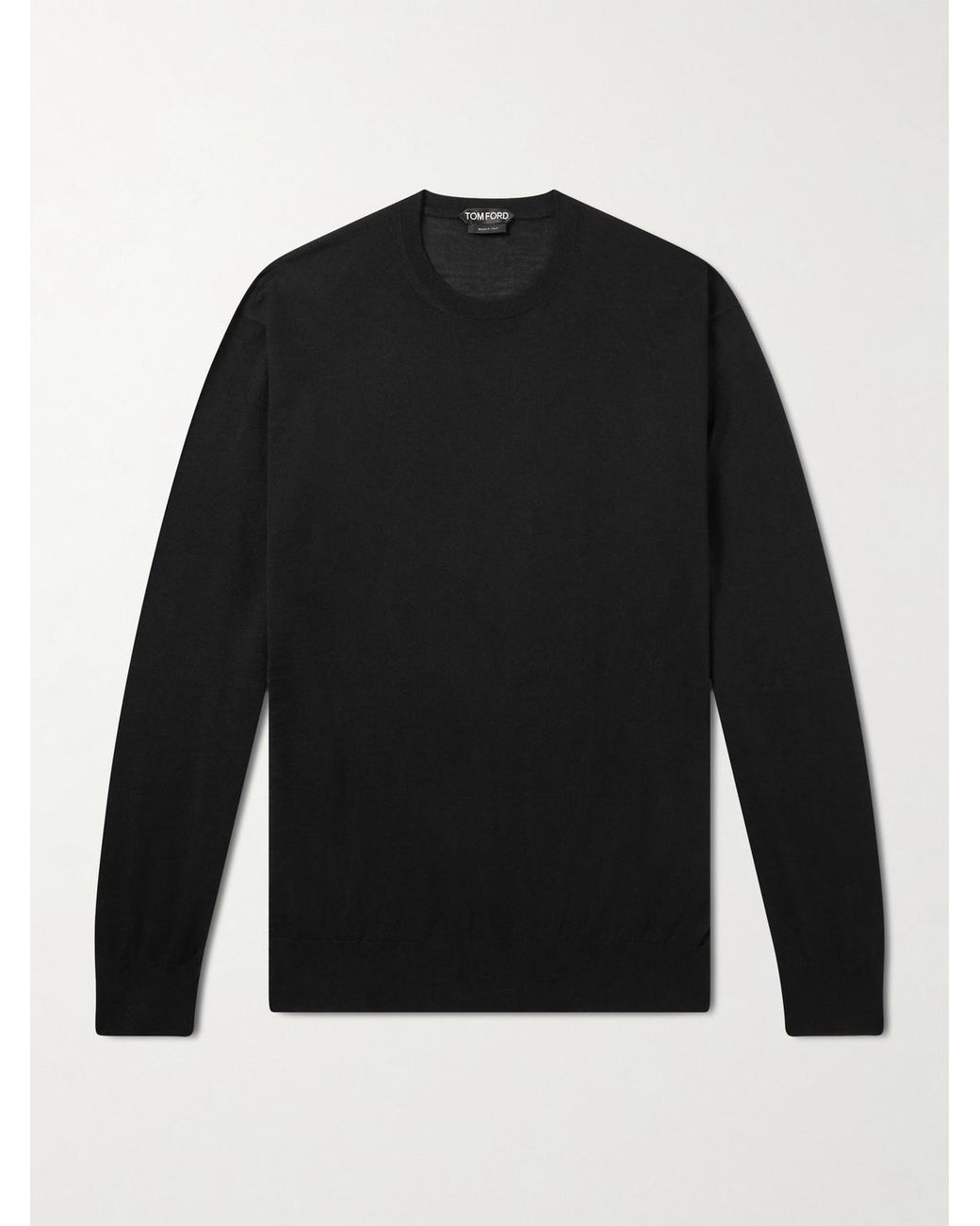 Tom Ford Black Cashmere Sweater for men