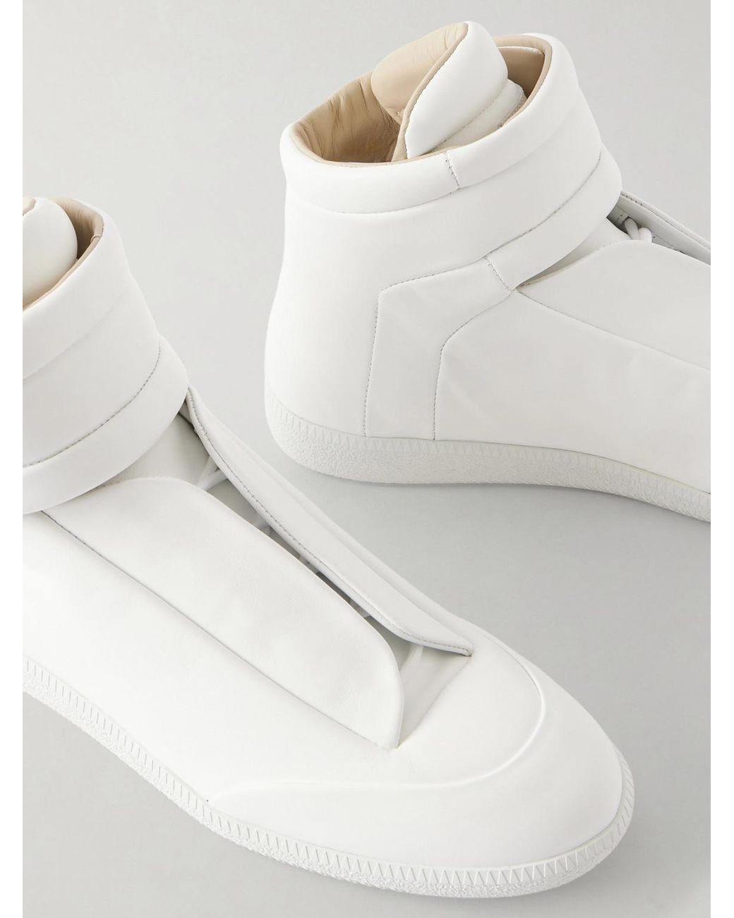 Maison Margiela Natural Future Leather Sneakers for men