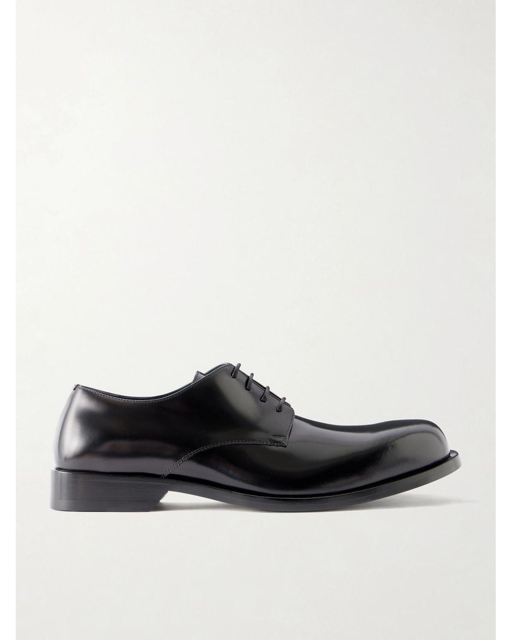 Loewe Black Bobine Leather Derby for men