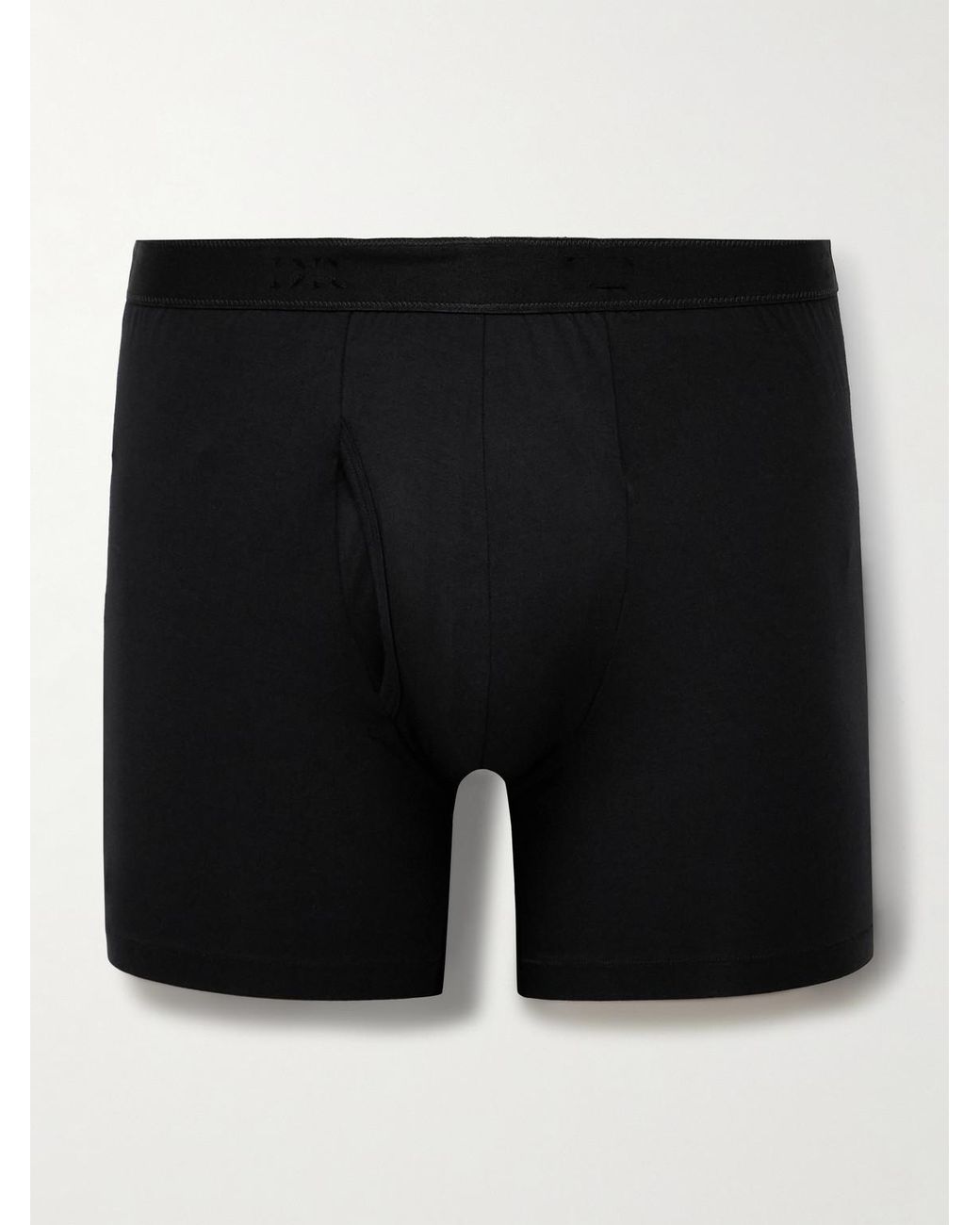 Derek Rose Black Alex 1 Stretch-Micro Modal Boxer Briefs for men