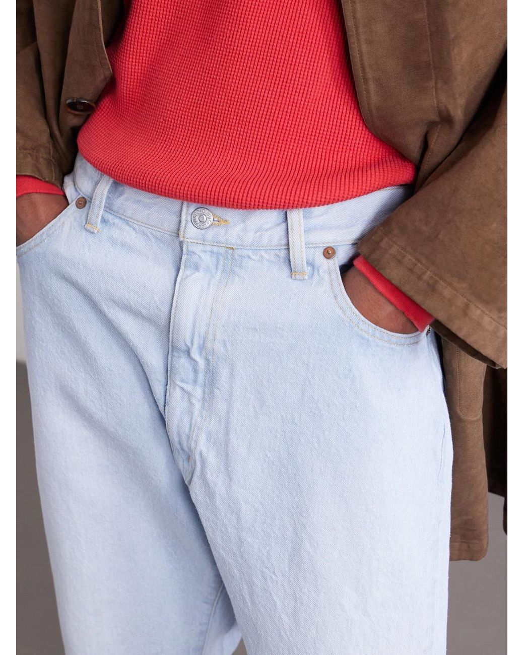 Kaptain Sunshine Blue Straight-leg Jeans for men