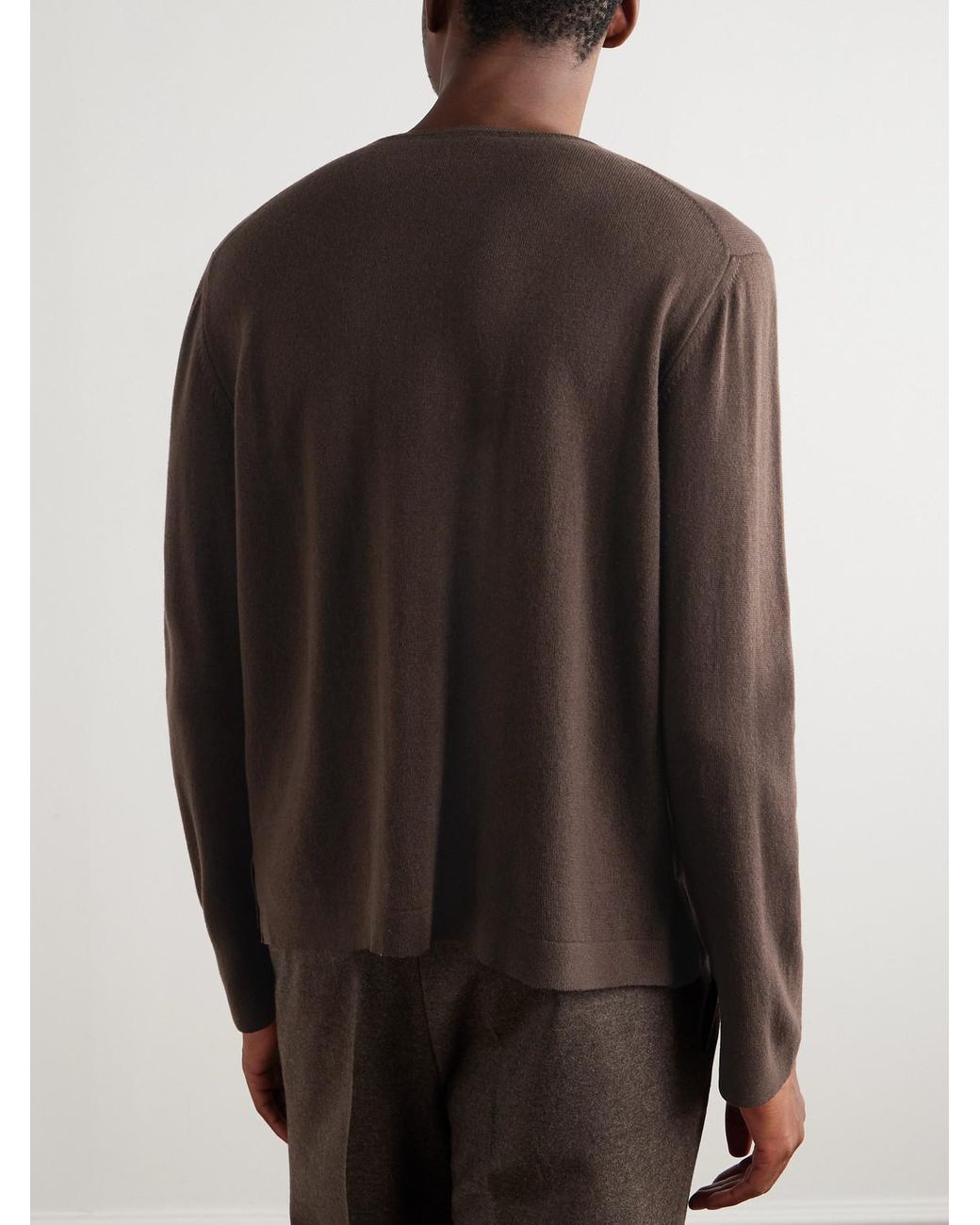 Cashmere Sweater di STÒFFA in Brown da Uomo