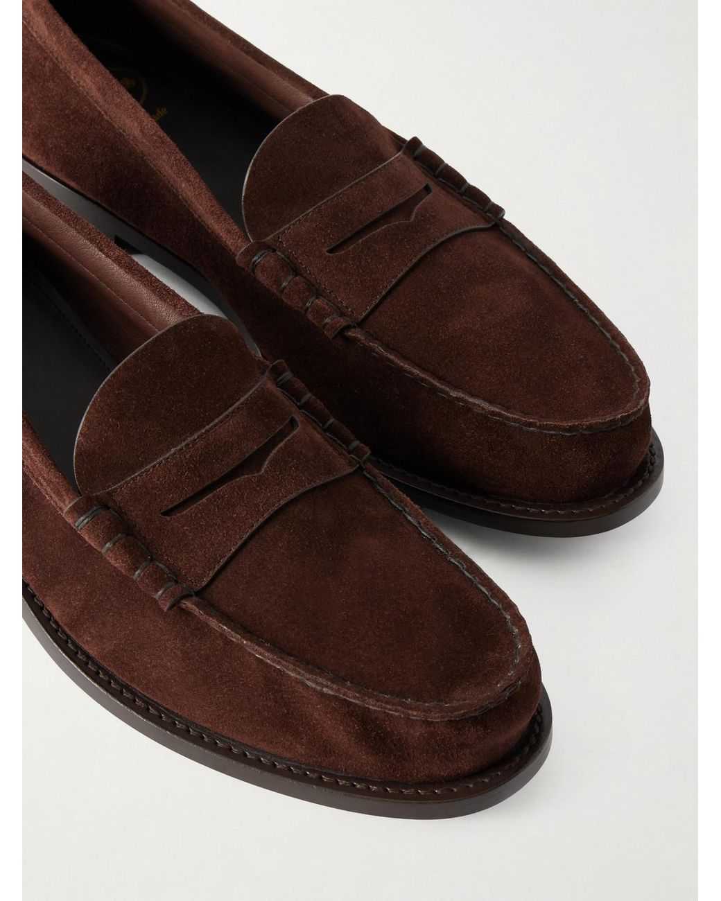 Church's Brown Rowley Suede Loafers for men