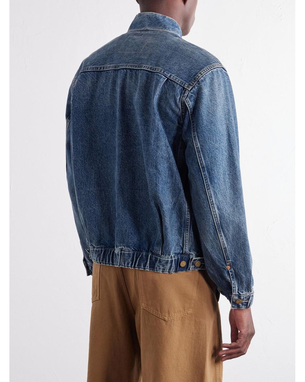 Sacai Blue Levi's Denim Jacket for men