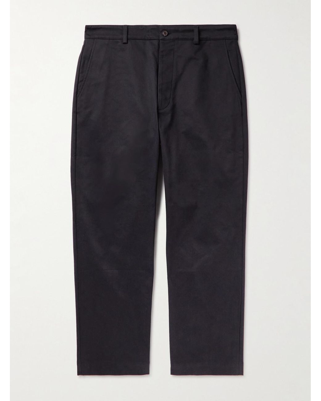 Ghiaia Blue Straight-Leg Cotton Chinos for men