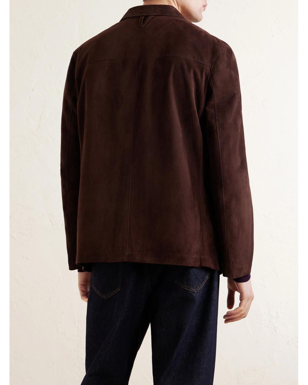 Valstar Brown Suede Jacket for men