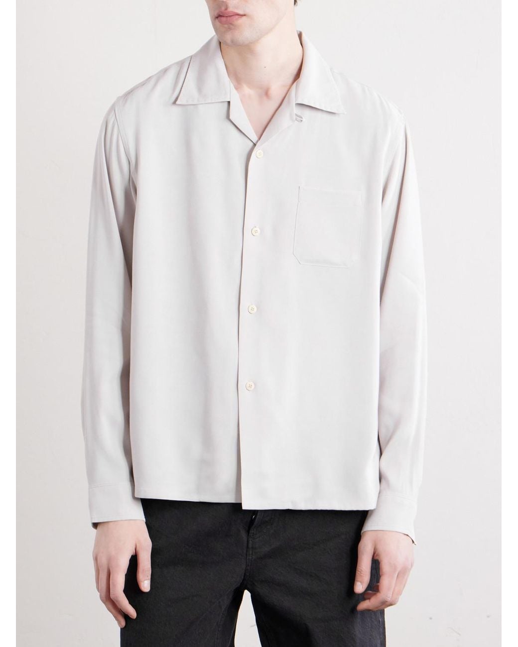 Visvim White Keesey Woven Shirt for men