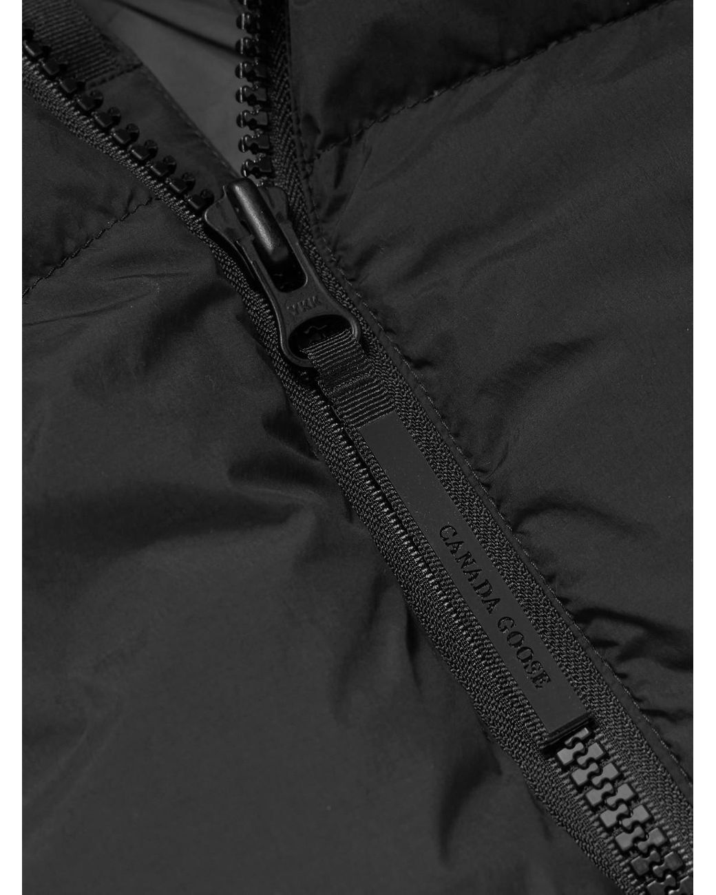 Canada Goose Black Crofton Quilted Enduraluxe® Down Jacket for men