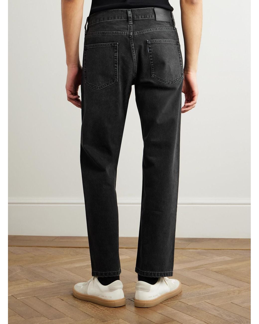 NN07 Black Sonny 1866 Straight-Leg Jeans for men