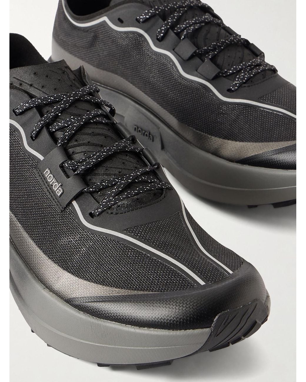 Norda Black 005 Dyneema Running Sneakers for men