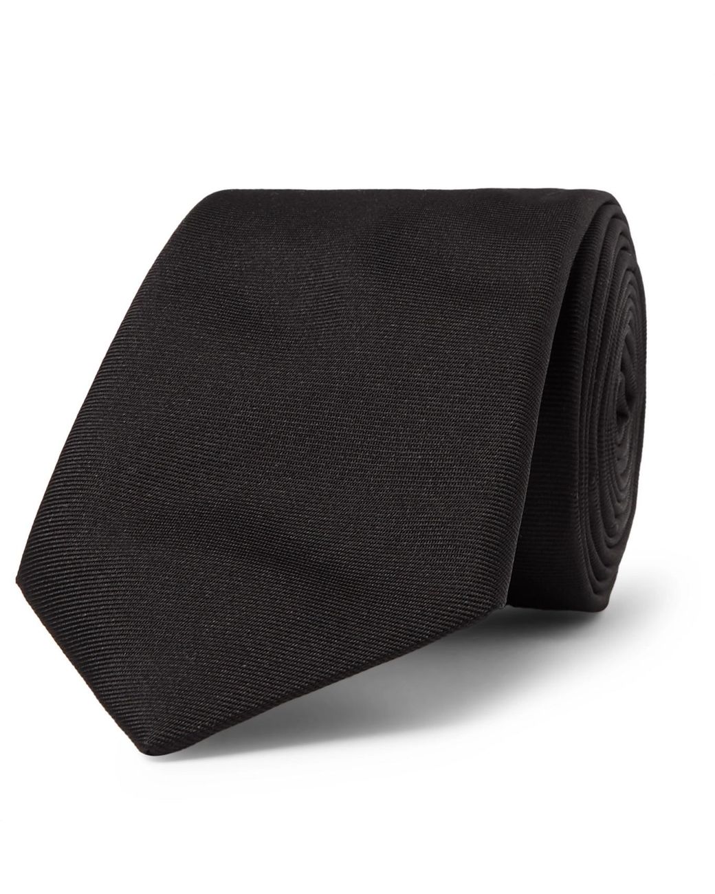Givenchy 6cm Logoembroidered Silktwill Tie in Black for Men Lyst
