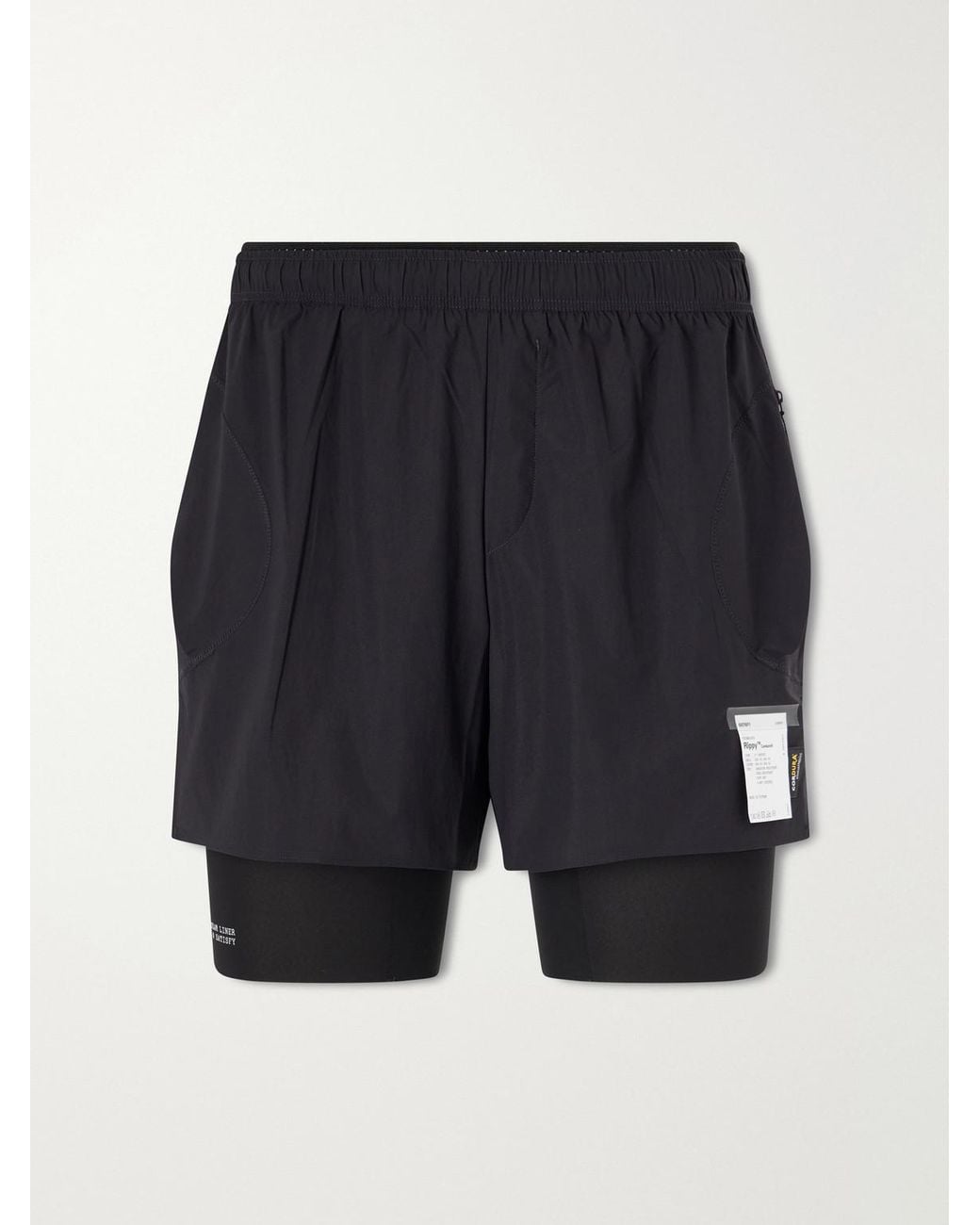 Satisfy Blue Rippy&Trade; Layered 5&Quot; Cordura&Reg; And Justice&Trade; Running Shorts for men