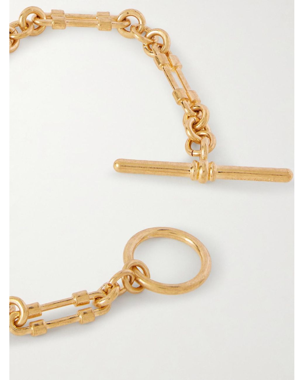 Saint Laurent Natural Tone Bracelet for men