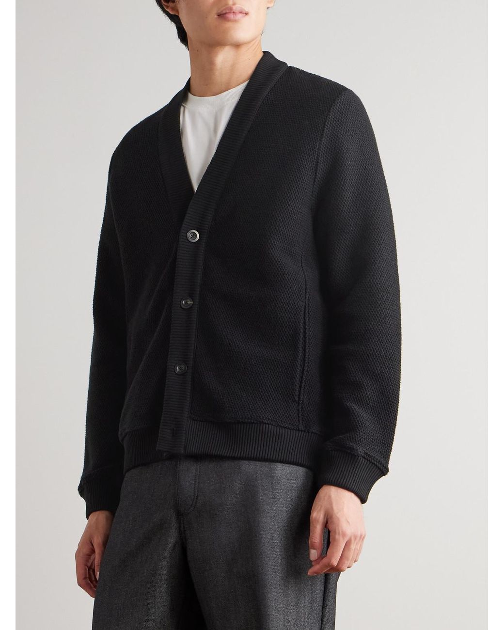 Mr P. Blue Cotton Cardigan for men