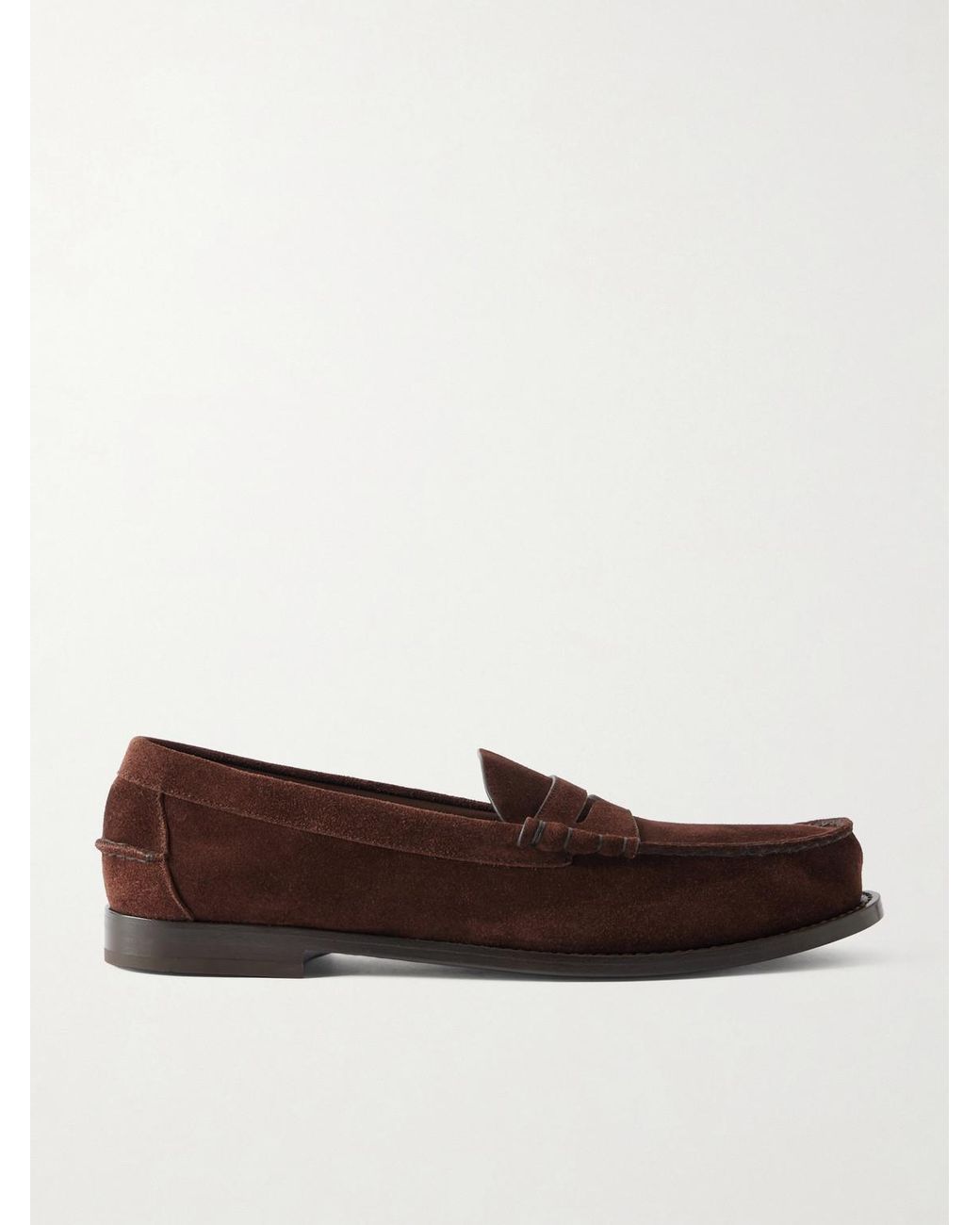 Church's Brown Rowley Suede Loafers for men