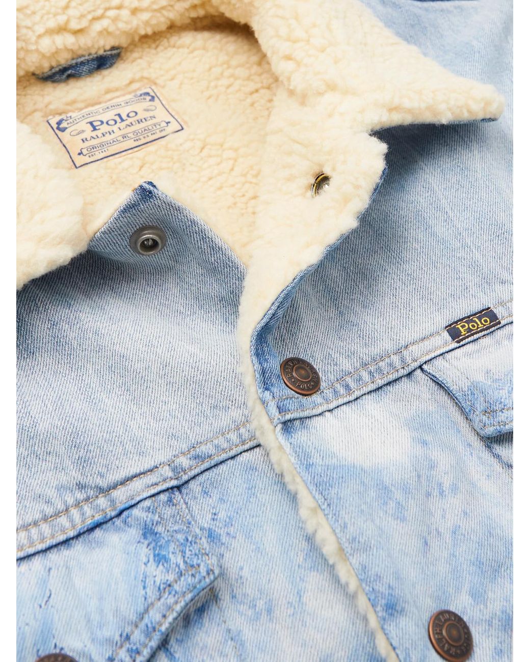 Polo Ralph Lauren Faux Shearling 