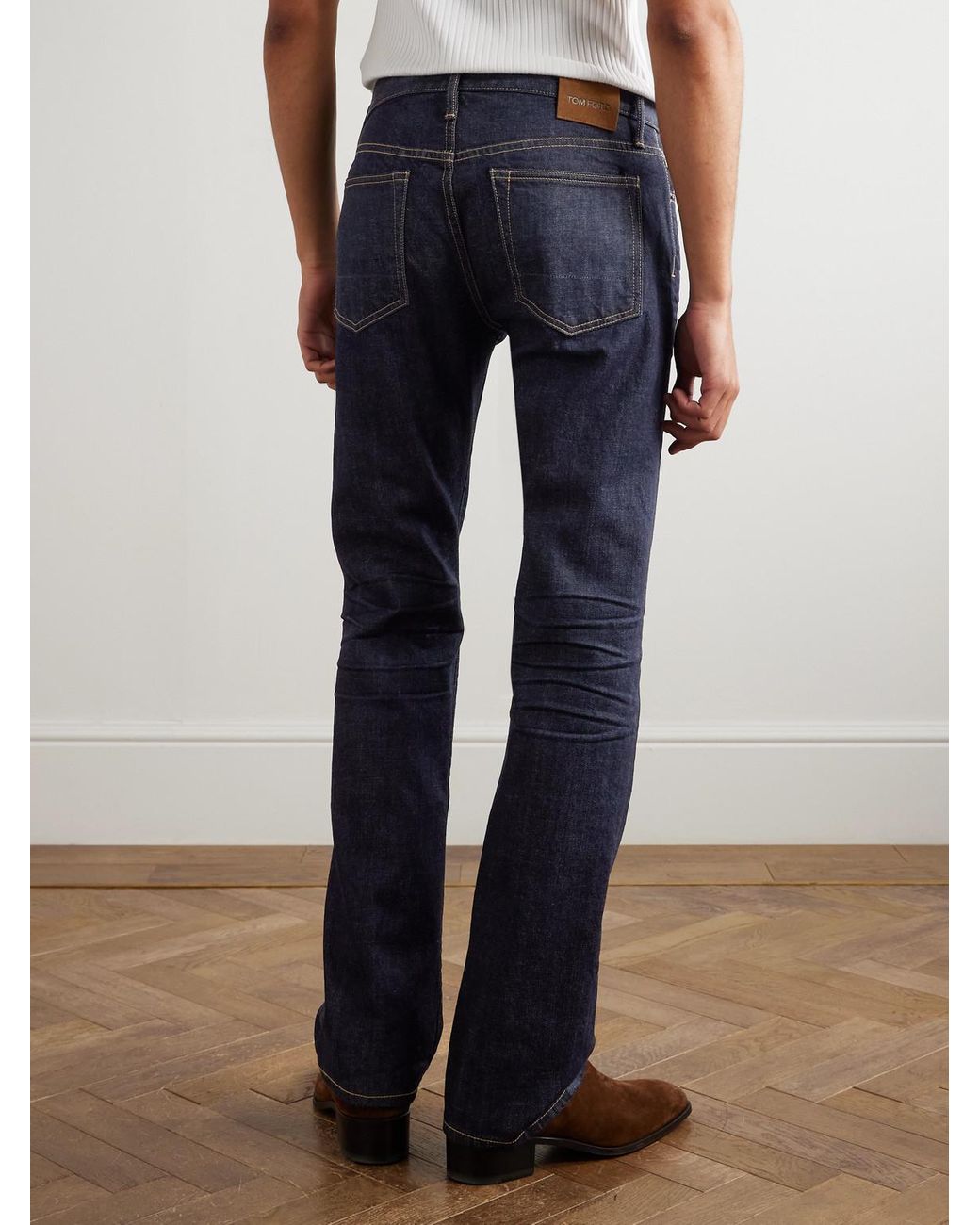 Tom Ford Blue Slim-Fit Jeans for men