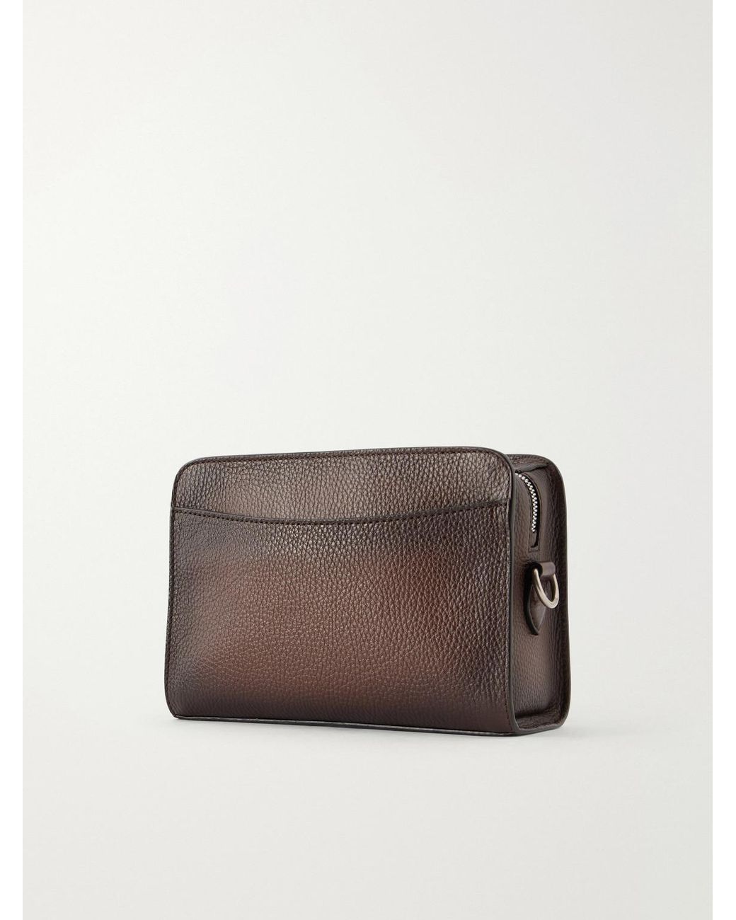 Berluti Brown Journalier Xs Leather Messenger Bag for men