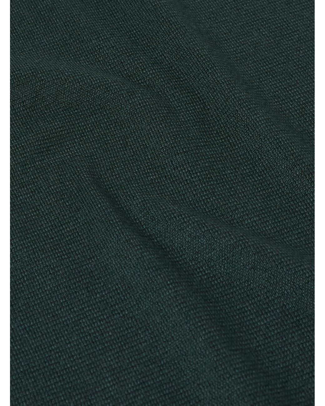 Loro Piana Green Slim-Fit Baby Cashmere Polo Shirt for men