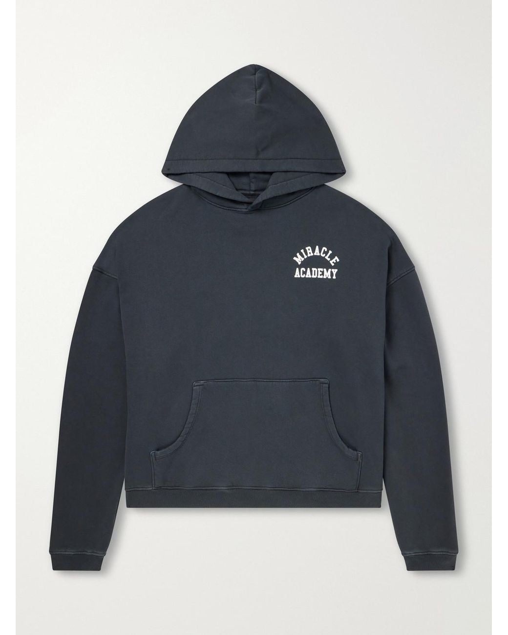 NAHMIAS Blue Miracle Academy Cotton-terry Hoodie for men