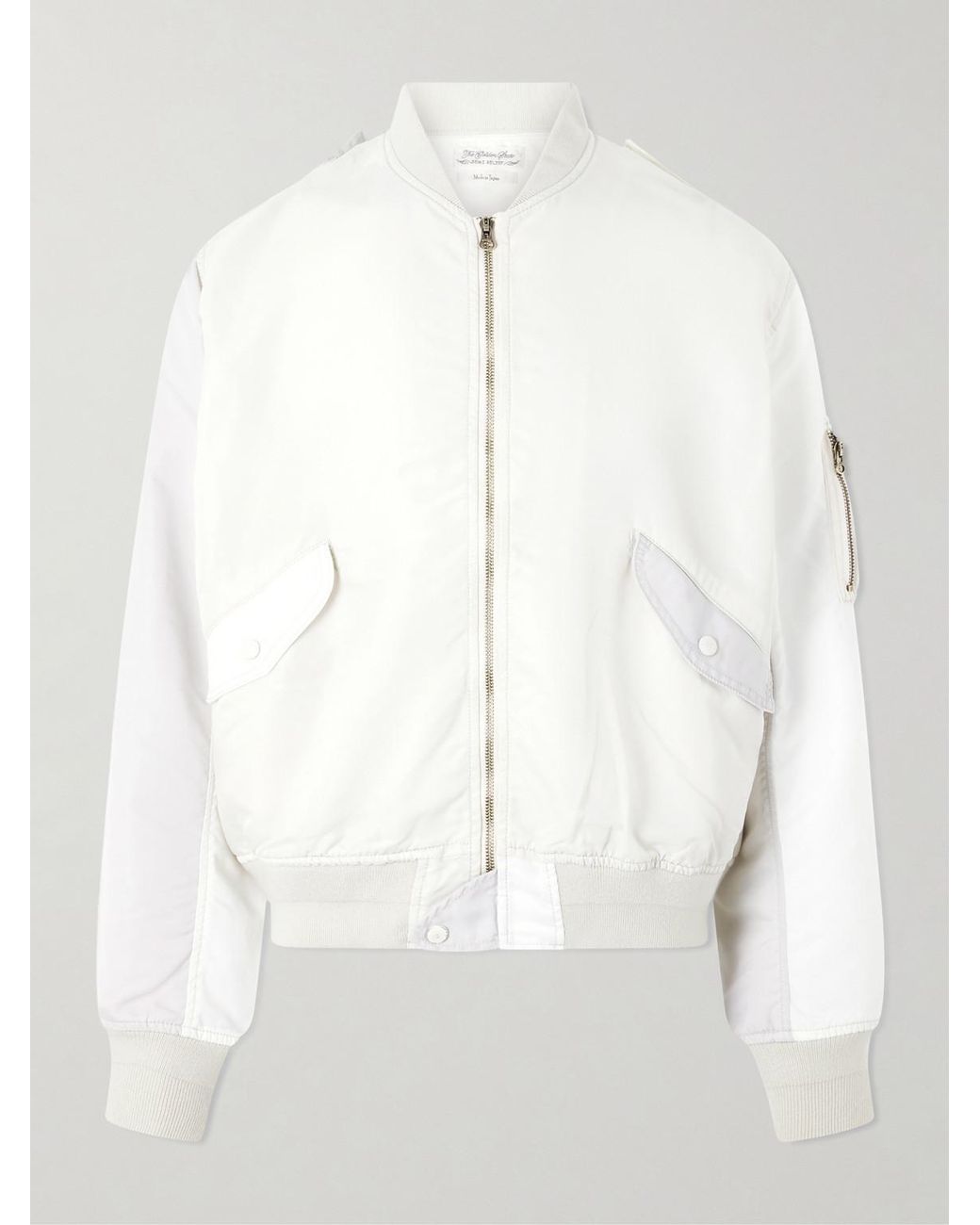 Remi Relief Shell Blouson Jacket in White für Herren