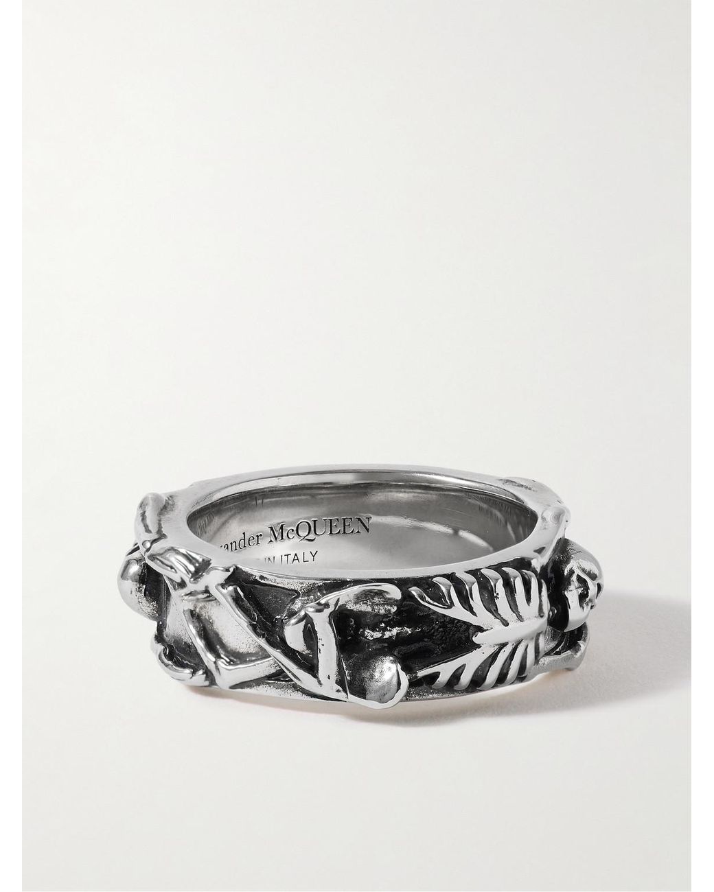 Tone Ring di McQueen in Gray da Uomo