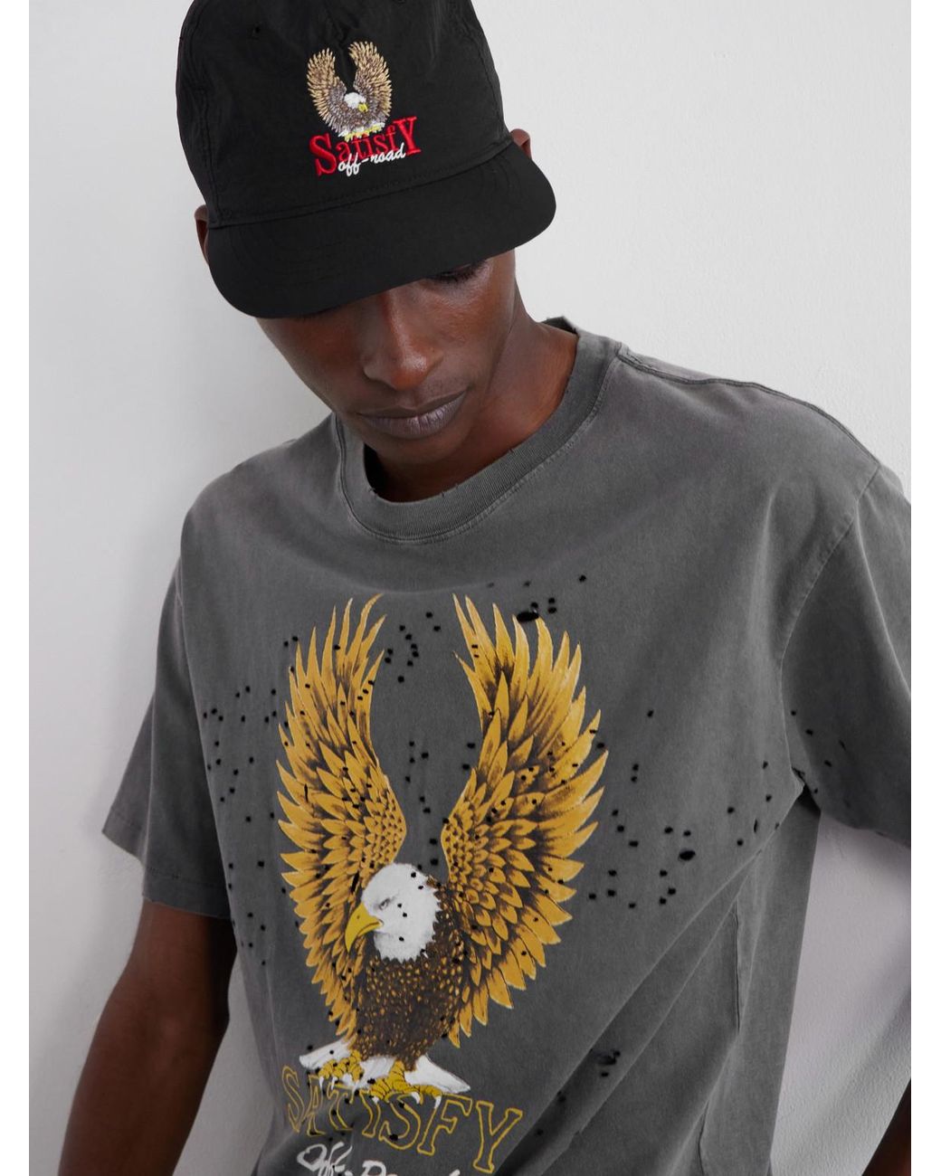 Satisfy Blue Flitesilk Logo-Embroidered Panelled Shell Cap for men