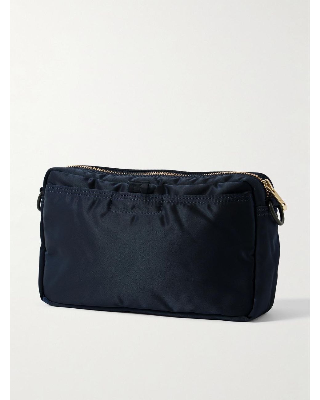 Porter-Yoshida and Co Blue Tanker Sling Nylon-Twill Messenger Bag for men