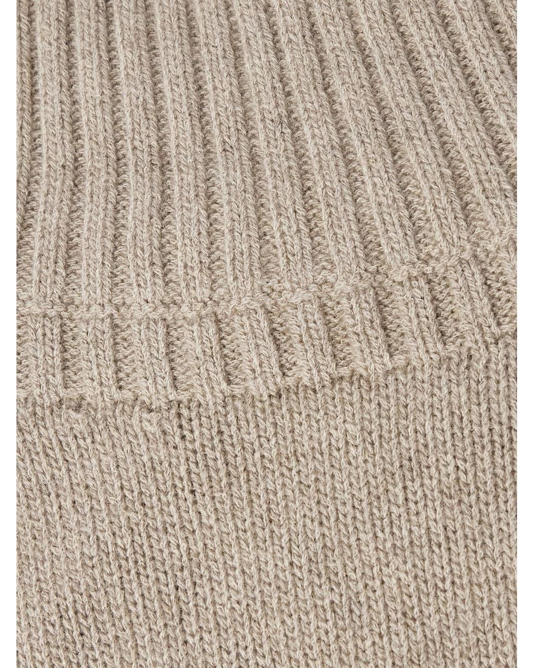 Loro Piana Natural Cashmere Rollneck Sweater for men