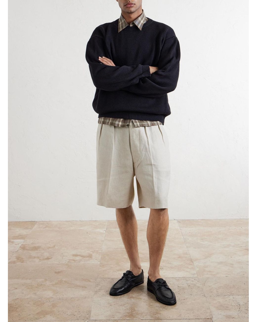 Kaptain Sunshine Blue Cotton Sweater for men