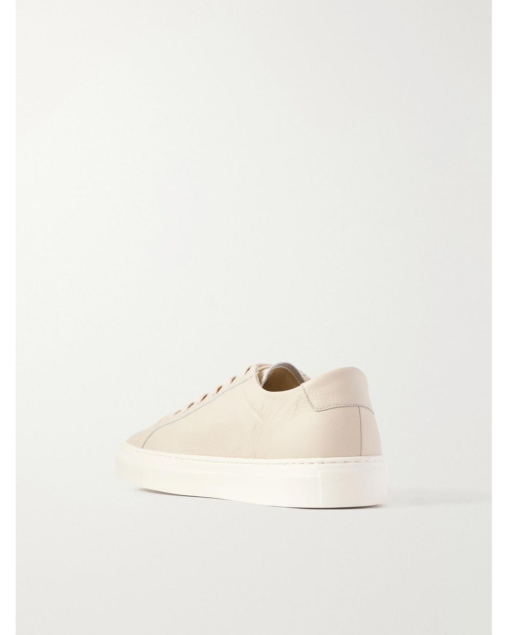 Common Projects Natural Piuma Full-Grain Leather Sneakers for men