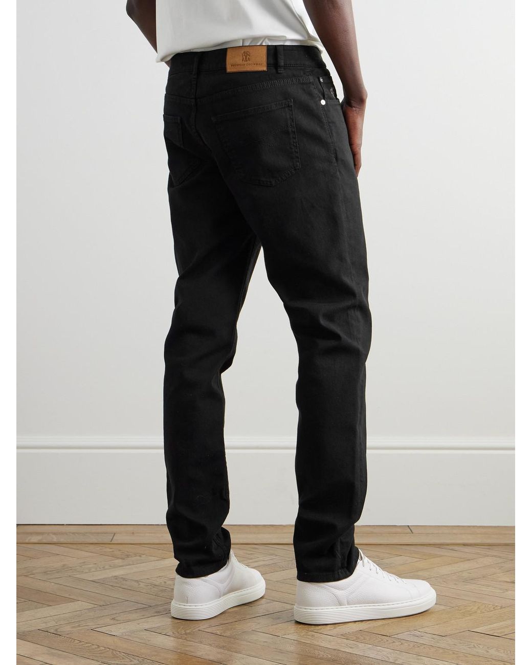 Brunello Cucinelli Black Jeans for men