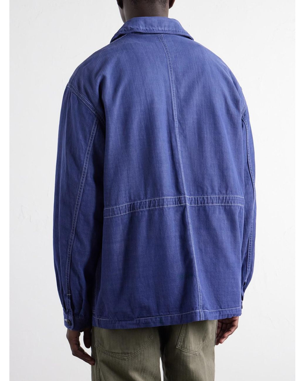 Visvim Blue Eclair Denim Jacket for men