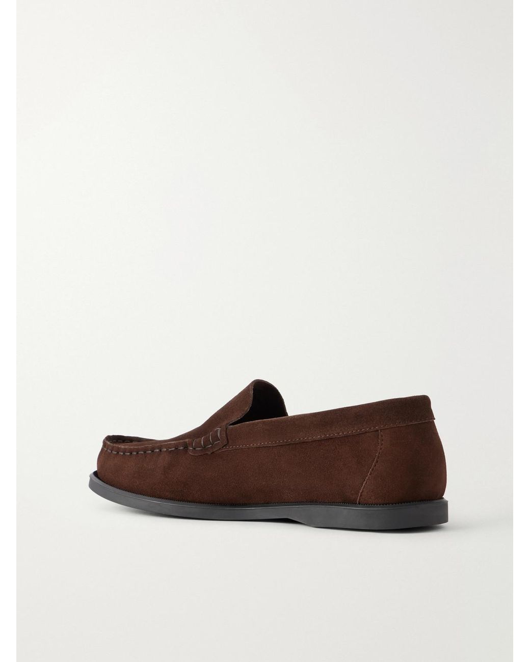 Mr P. Brown City Suede Loafers for men