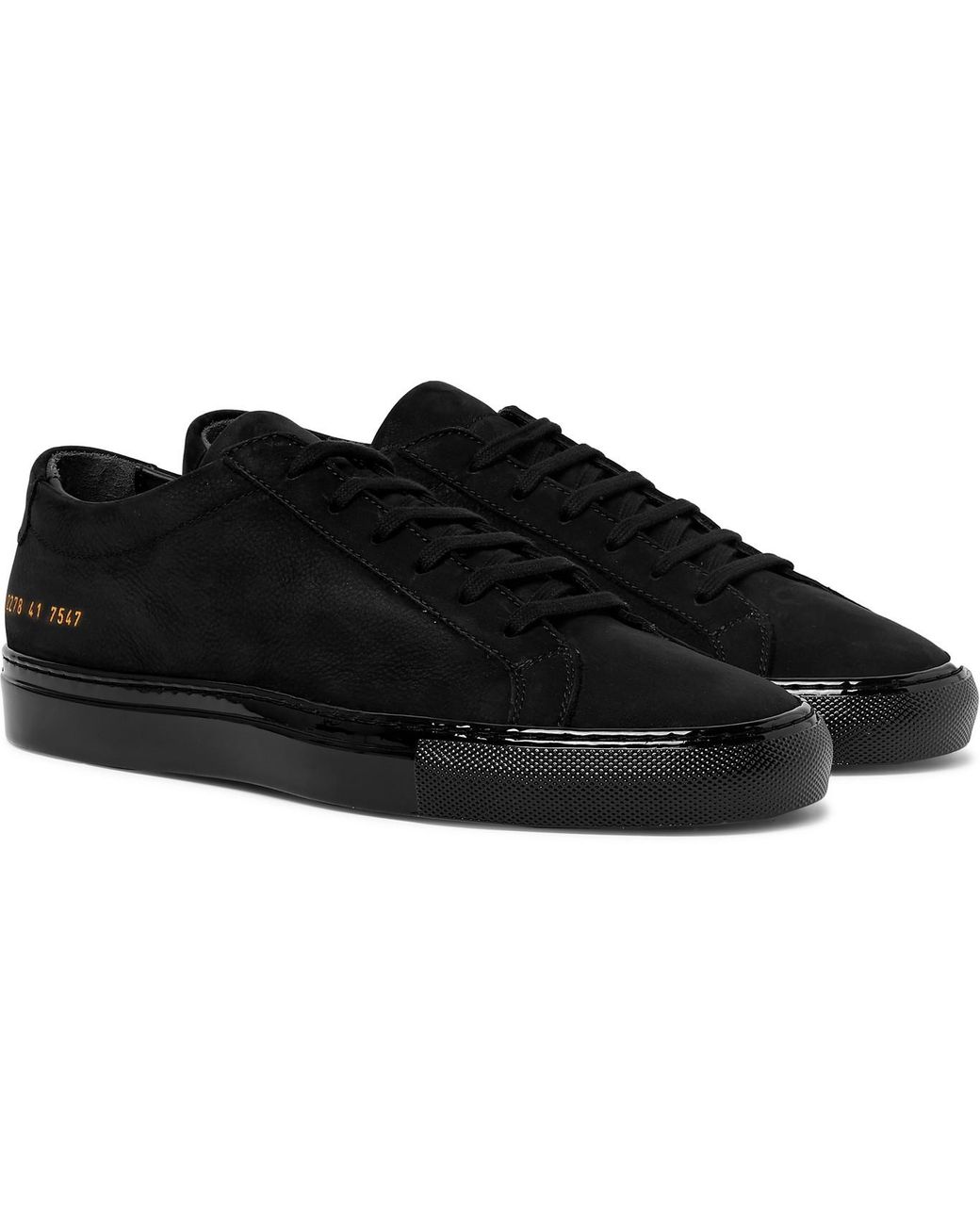 common projects achilles lux nubuck sneakers