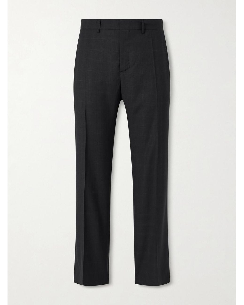 A Kind Of Guise Black Virgin Wool Tailored Wide Trousers for men