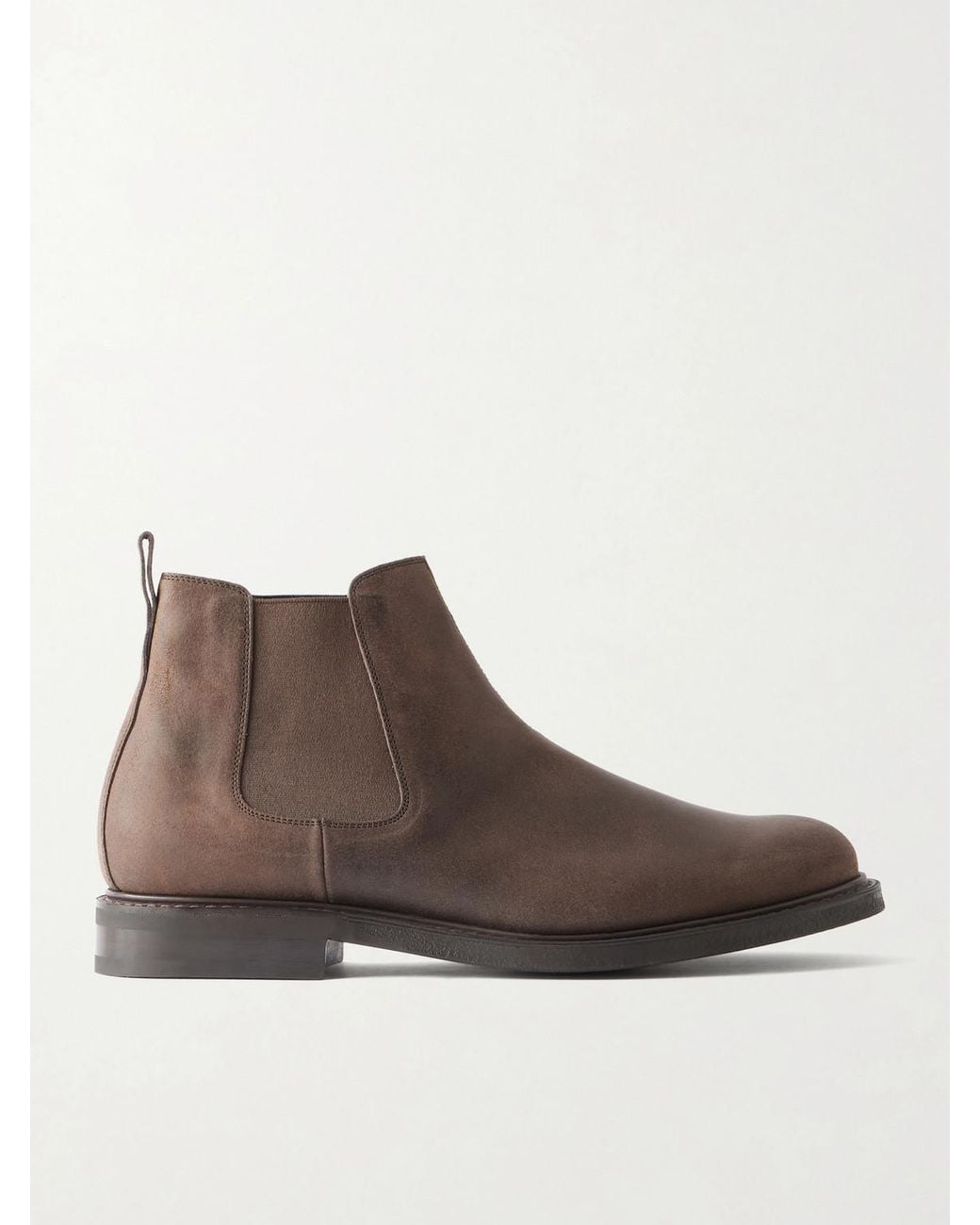 Church's Brown Saenfield Leather Chelsea Boots for men