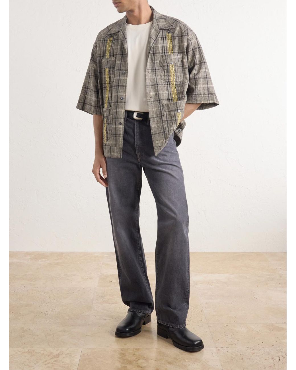Kapital Blue Straight-leg Jeans for men