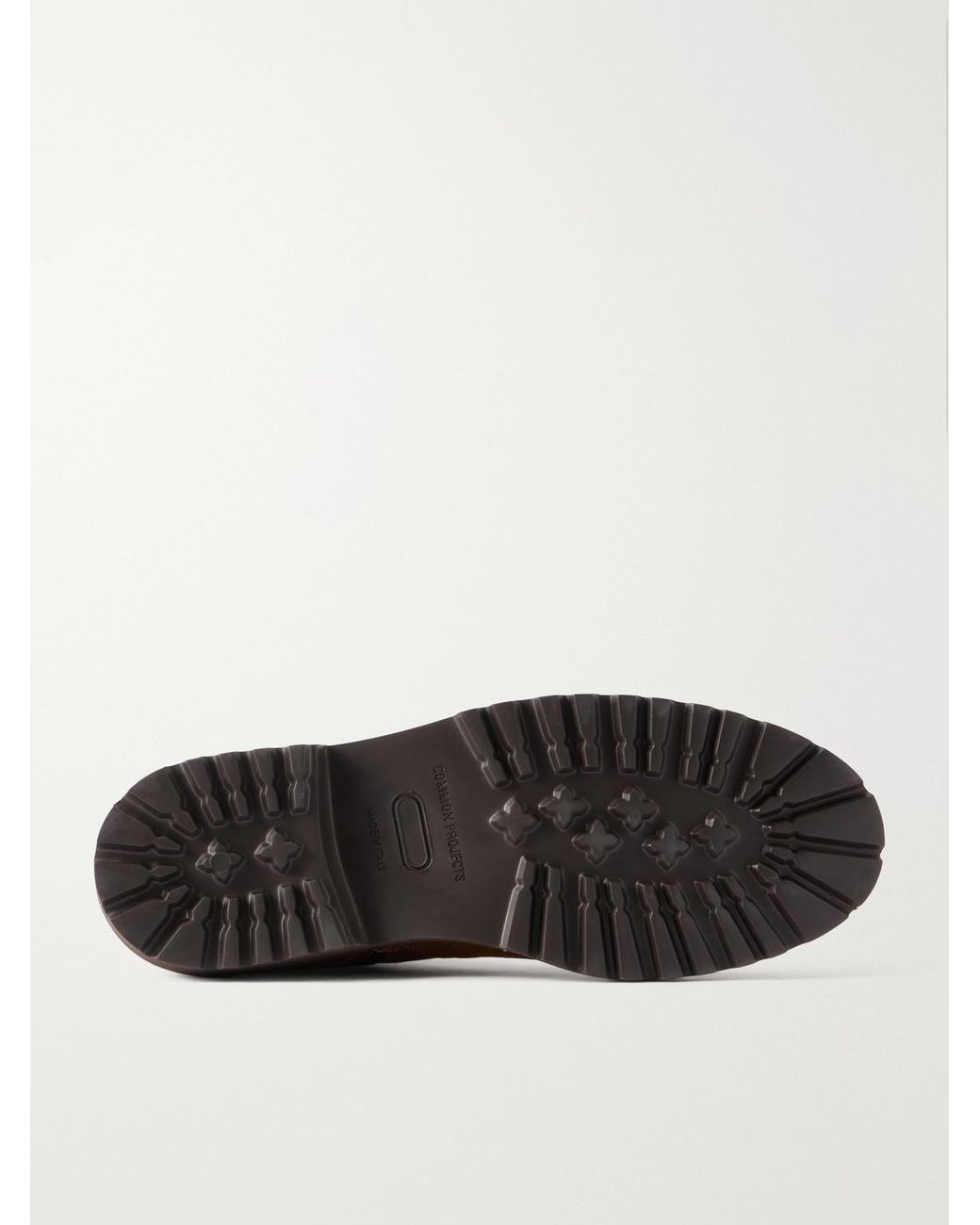 Common Projects Brown Piuma Suede Boots for men