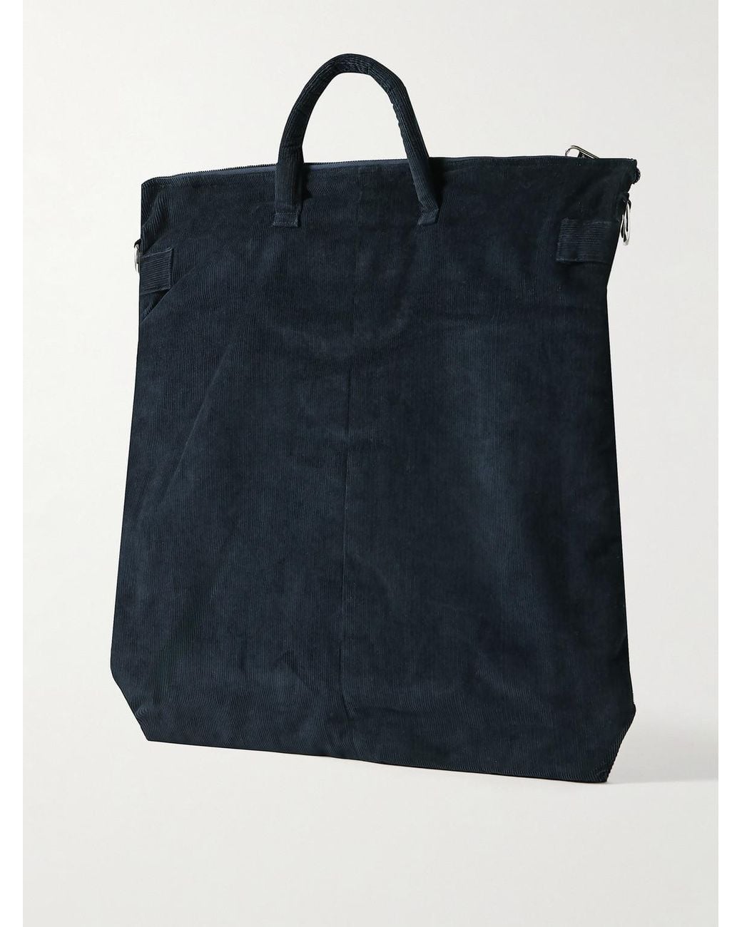 Kardo Blue Organic Cotton-corduroy Tote Bag for men