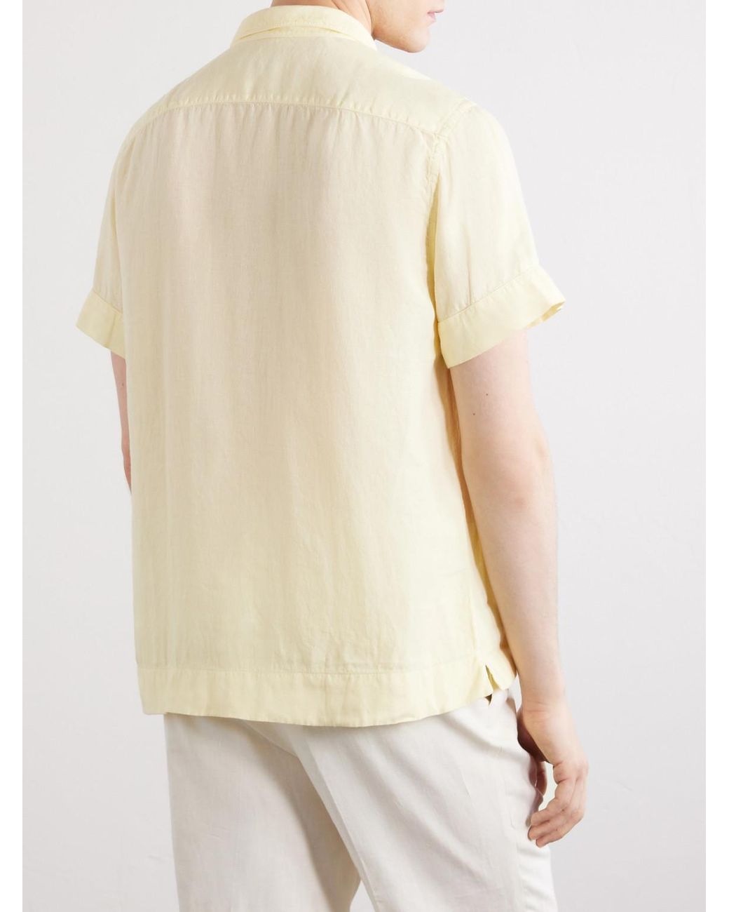 Boglioli Natural Linen Shirt for men