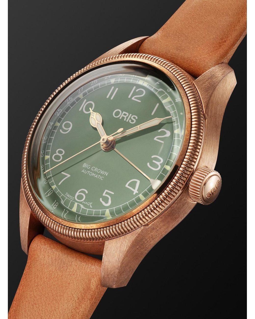 Oris Black Big Crown Pointer Date Automatic Bronze Watch, Ref. 01 754 7749 3167-07 5 17 66Br for men